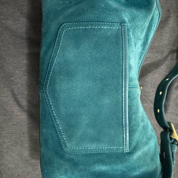 Coach Vintage Haversack Satchel Suede Bag - Picture 11 of 12